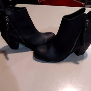 American Rag black heeled booties